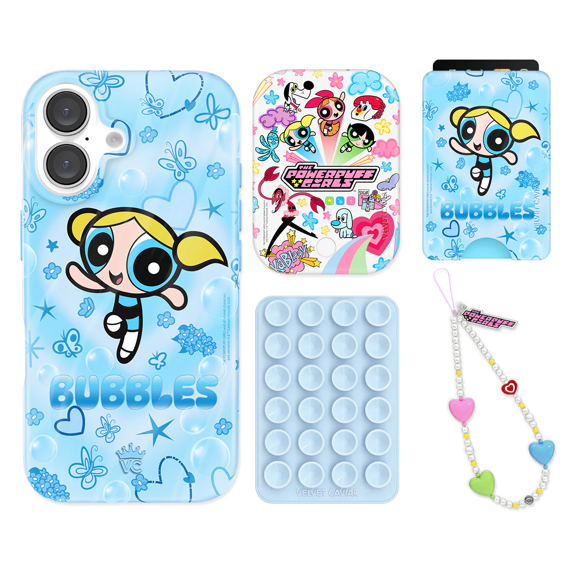 The Powerpuff Girls Bubbles iPhone Bundle Set - Wallet - Image 4