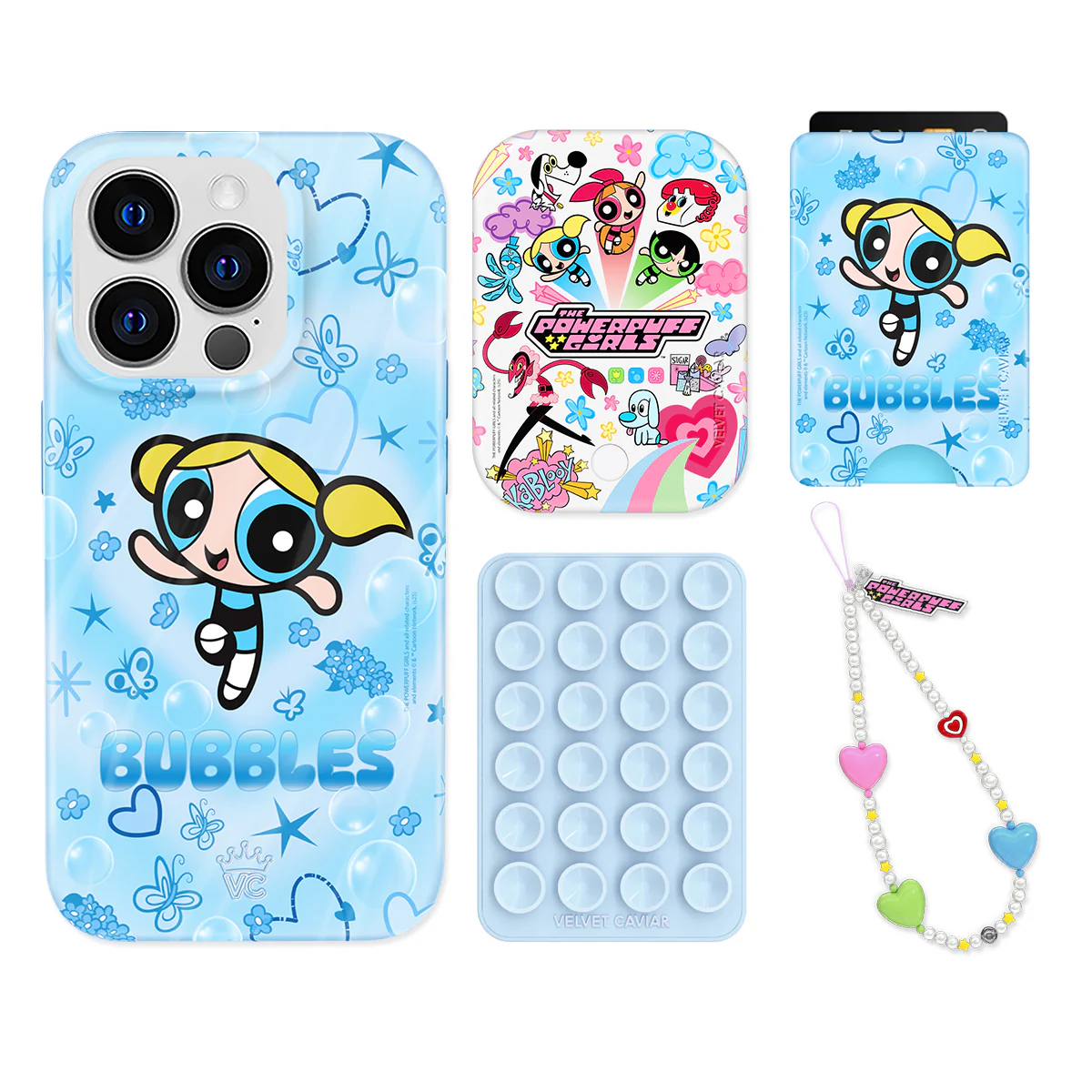 The Powerpuff Girls Bubbles iPhone Bundle Set - Wallet - Image 9