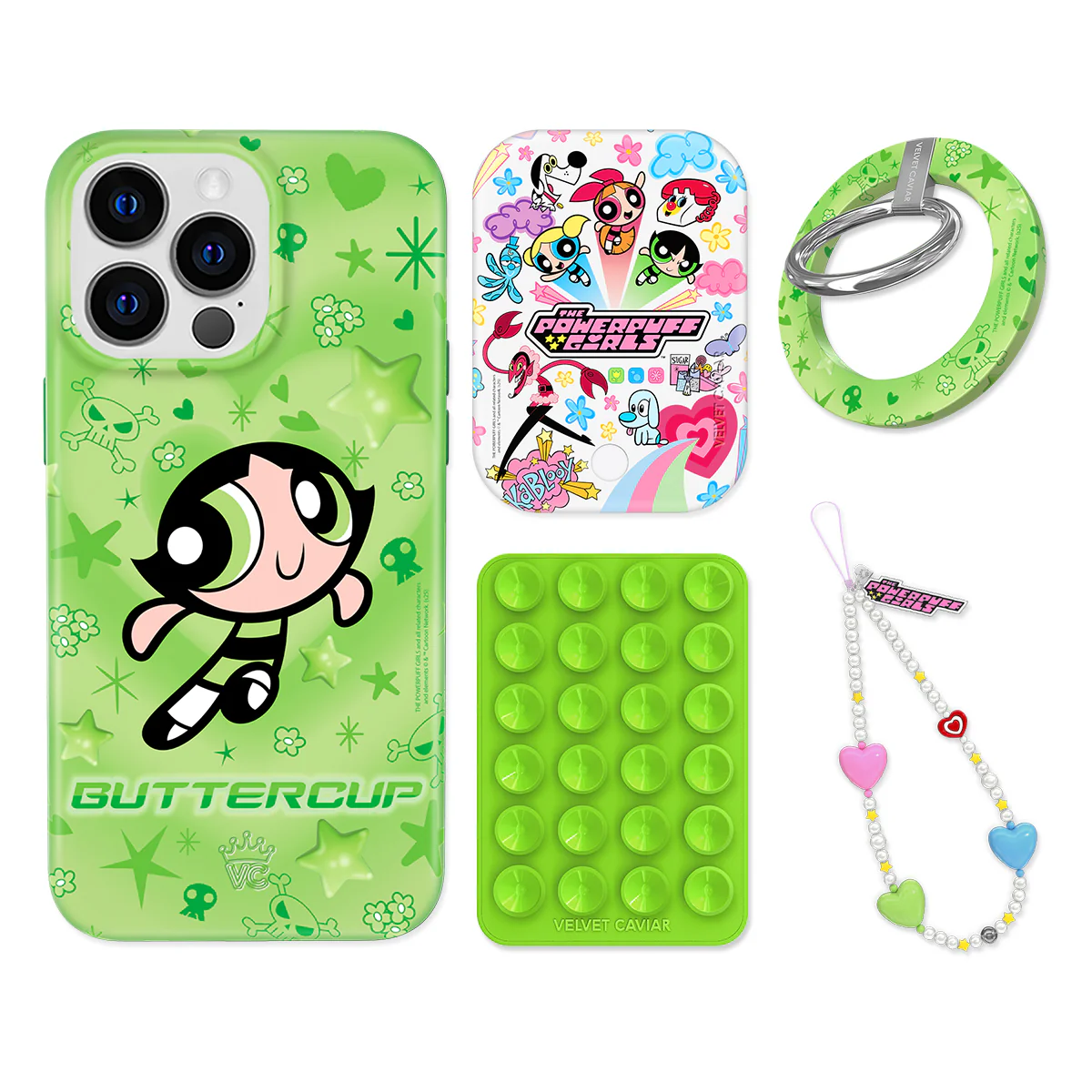 The Powerpuff Girls Buttercup iPhone Bundle Set - Grip - Image 10