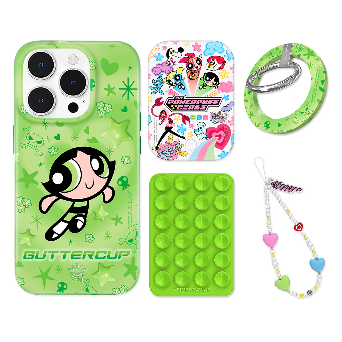 The Powerpuff Girls Buttercup iPhone Bundle Set - Grip - Image 13