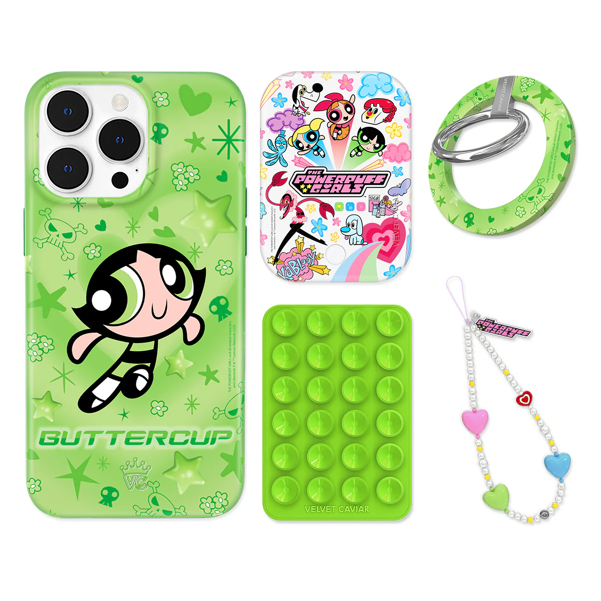 The Powerpuff Girls Buttercup iPhone Bundle Set - Grip - Image 14
