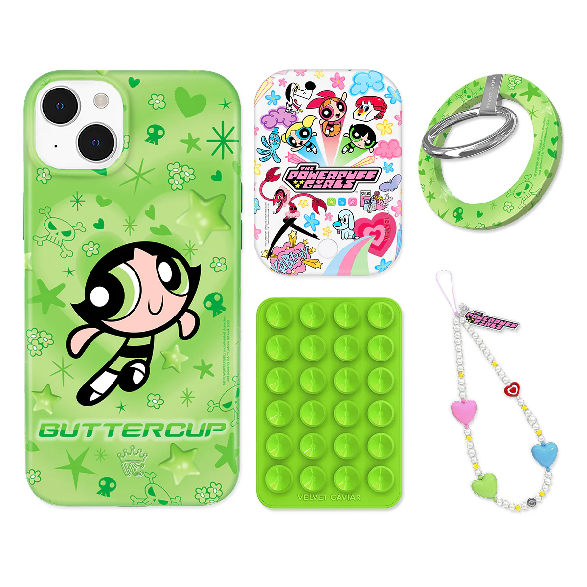 The Powerpuff Girls Buttercup iPhone Bundle Set - Grip - Image 15