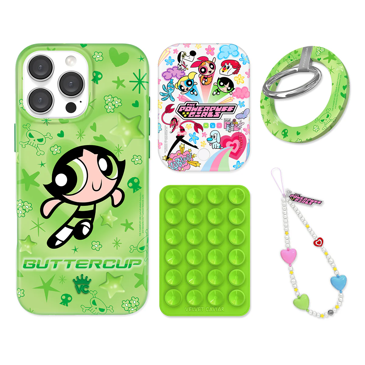 The Powerpuff Girls Buttercup iPhone Bundle Set - Grip - Image 3