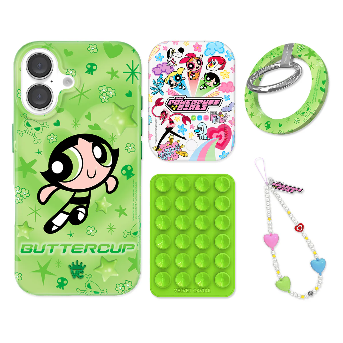 The Powerpuff Girls Buttercup iPhone Bundle Set - Grip - Image 4