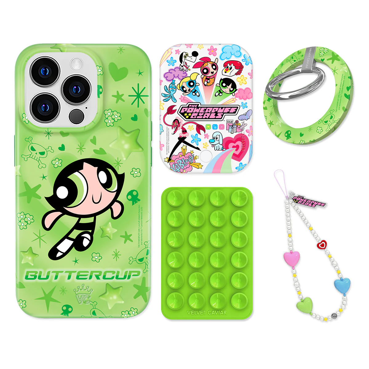 The Powerpuff Girls Buttercup iPhone Bundle Set - Grip - Image 9