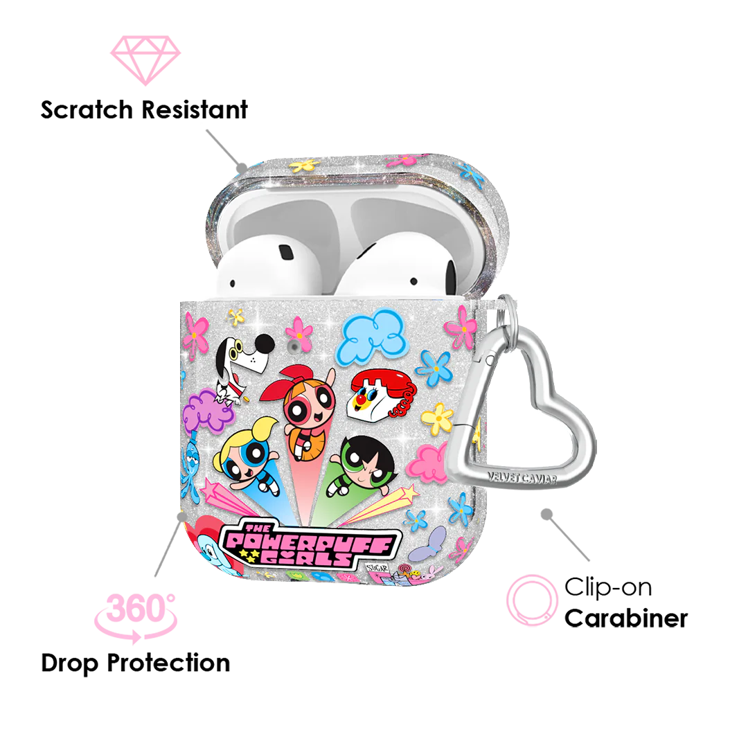 The Powerpuff Girls Girl Power Glitter AirPod Case - Image 3