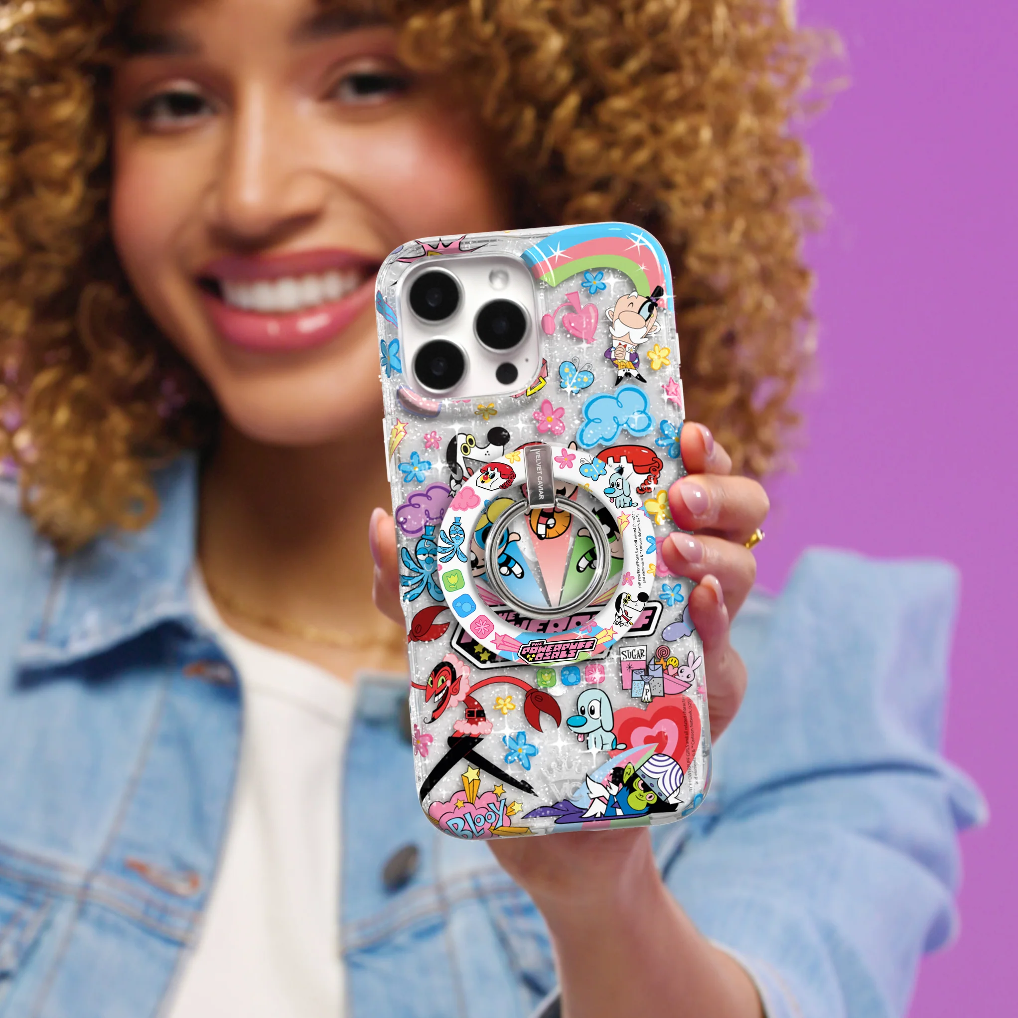The Powerpuff Girls Girl Power MagSafe Grip Ring - Image 2