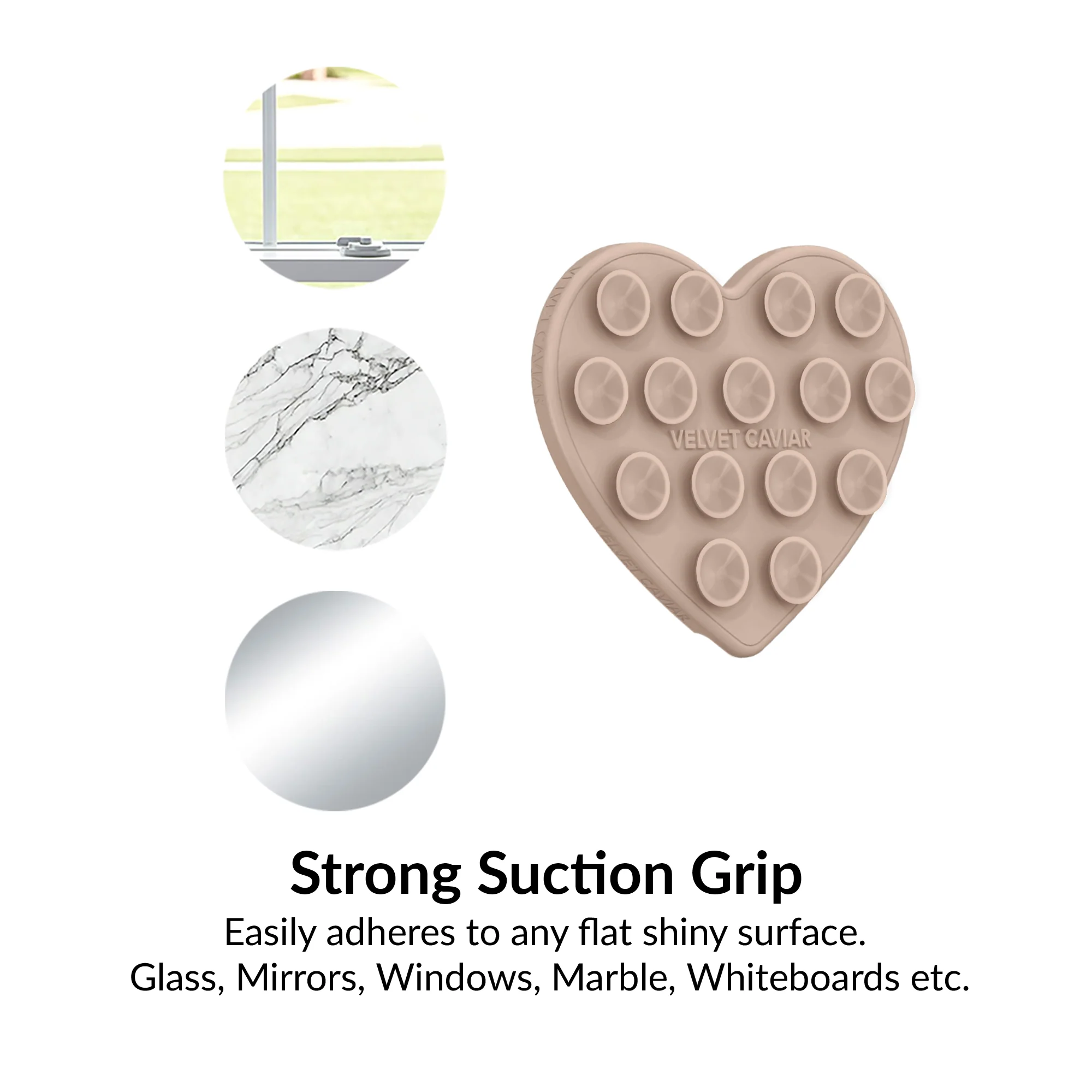 Toasted Almond Heart MagSafe MightyGrip - Image 7