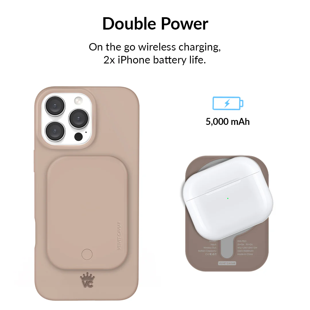 Toasted Almond MagSafe Battery Power Pack - Image 3