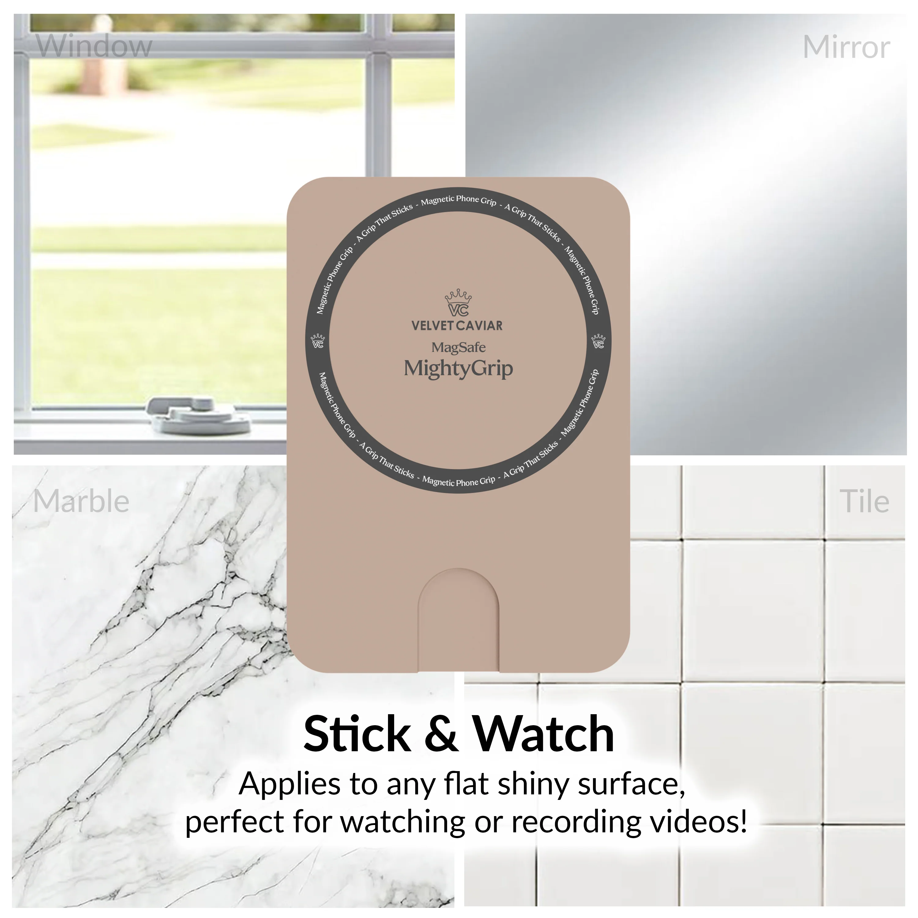 Toasted Almond MightyGrip MagSafe Mount - Image 5