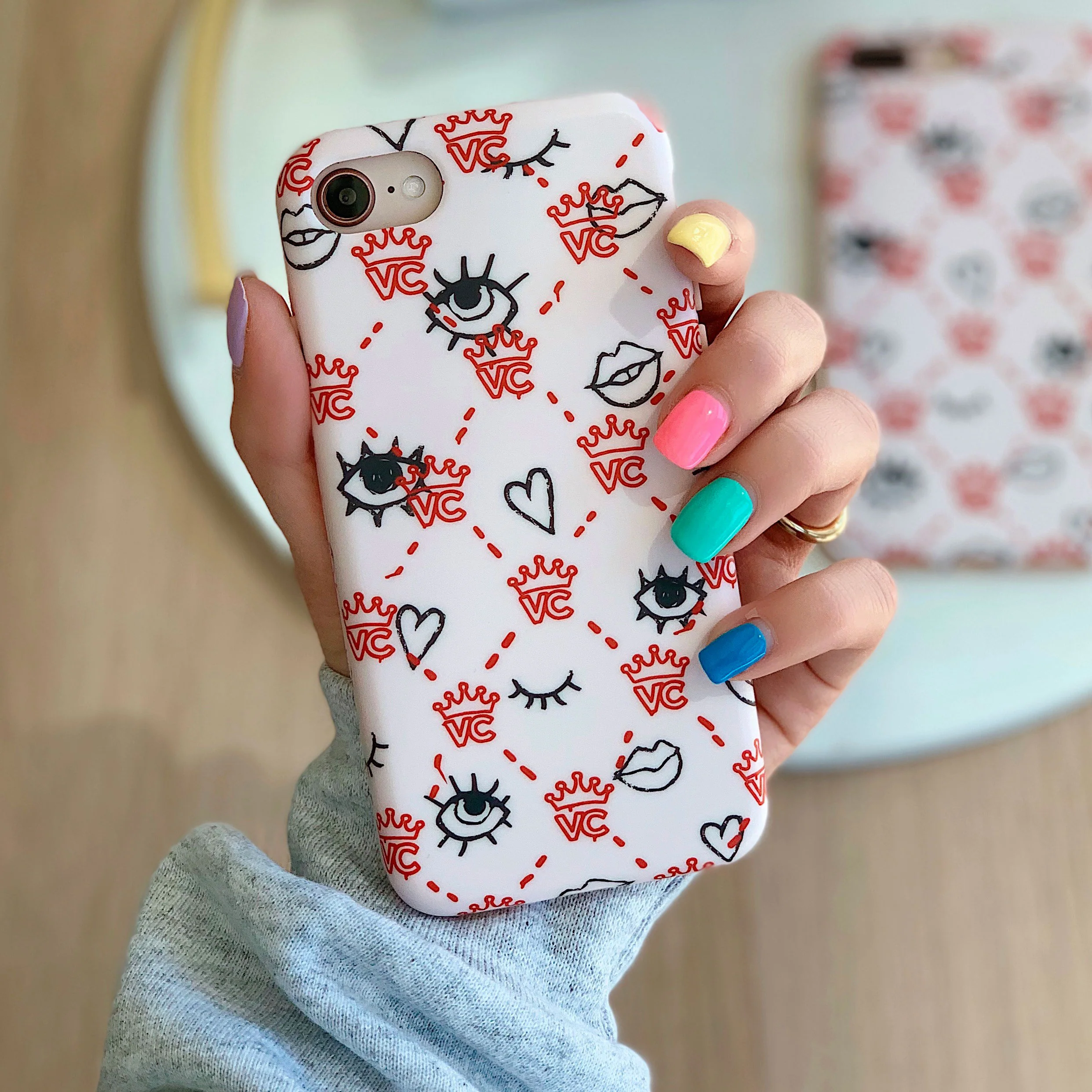VC Logomania iPhone Case - Image 8