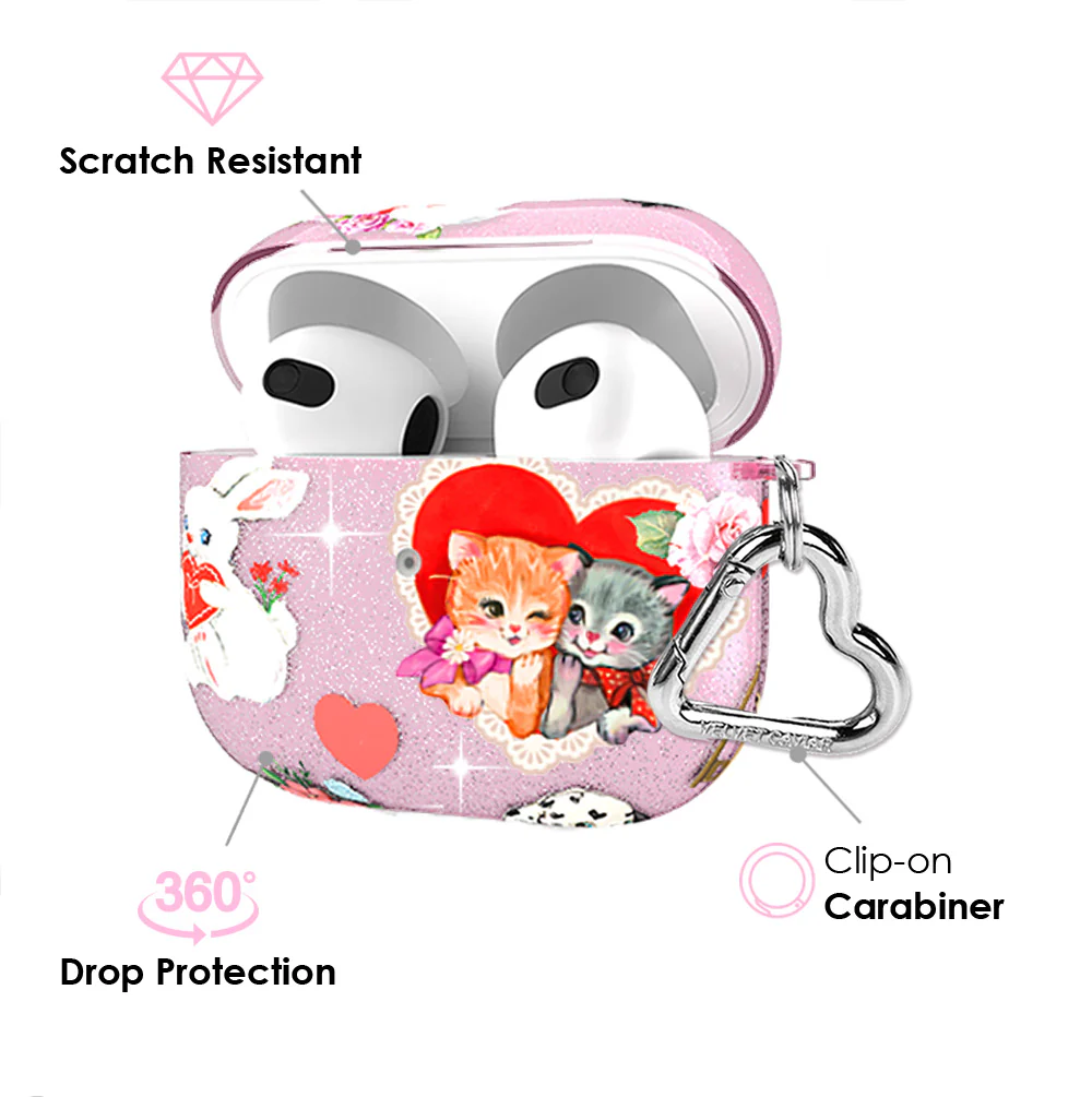 Love Letter Glitter AirPod Case - Image 13