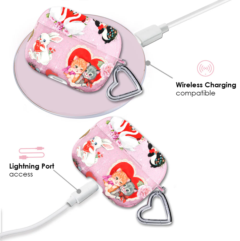 Love Letter Glitter AirPod Case - Image 14