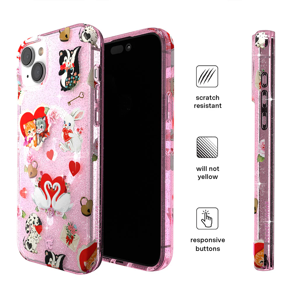 Love Letter Glitter iPhone Case - Image 12