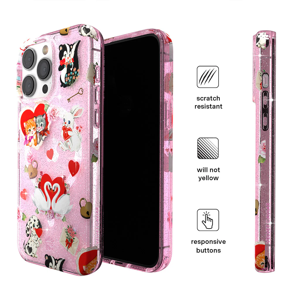Love Letter Glitter iPhone Case - Image 21