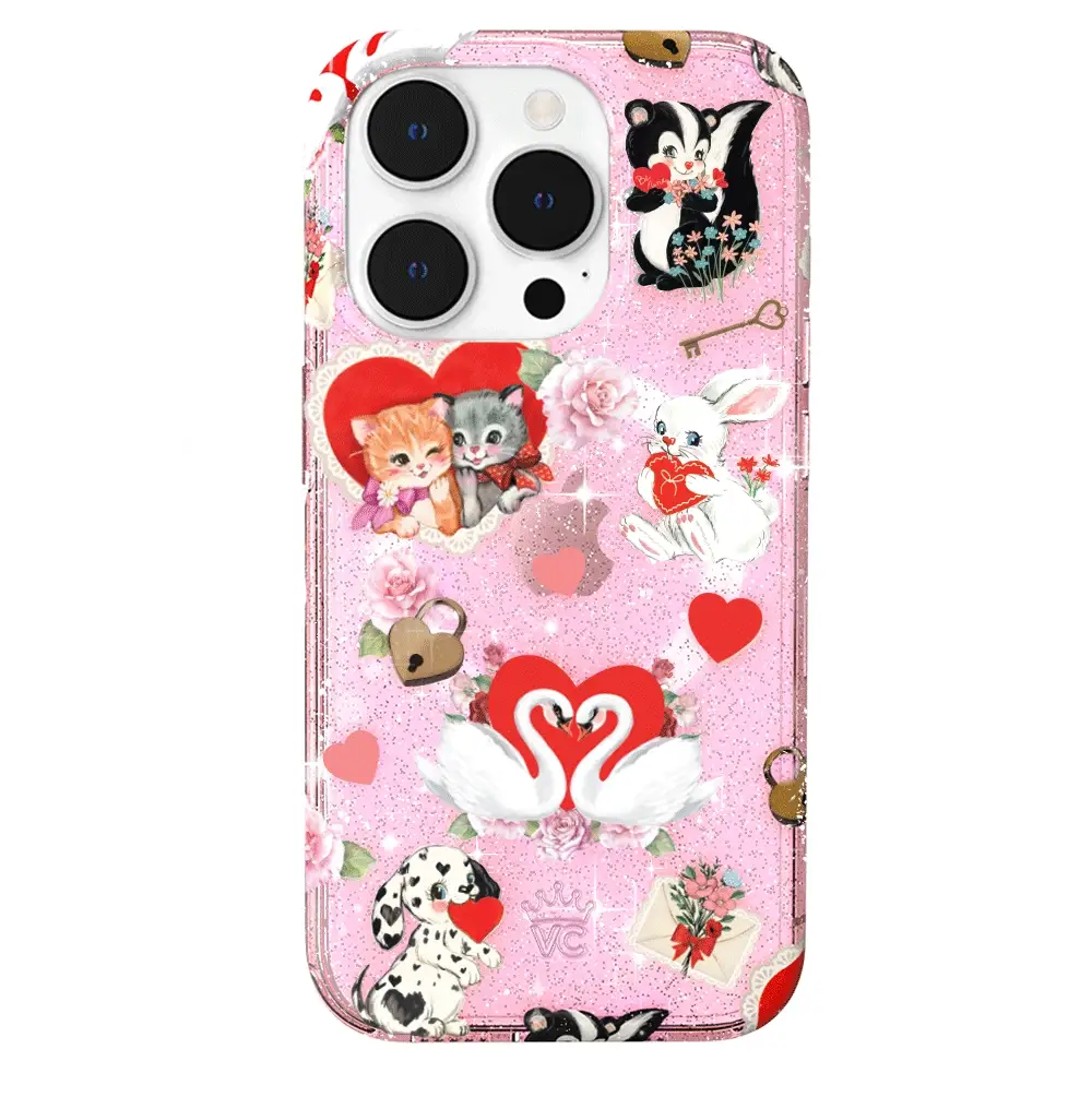 Love Letter Glitter iPhone Case - Image 22
