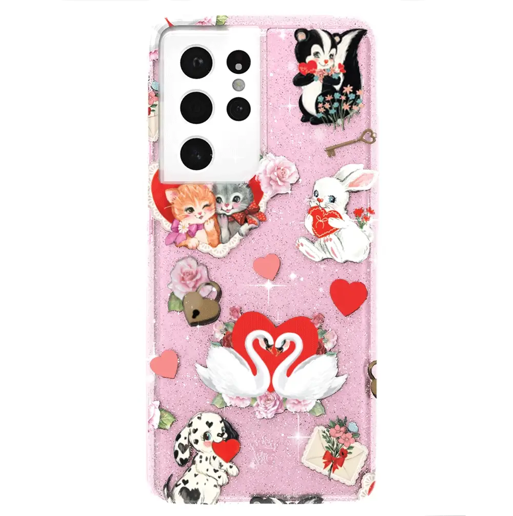 Love Letter Glitter Samsung Case - Image 12