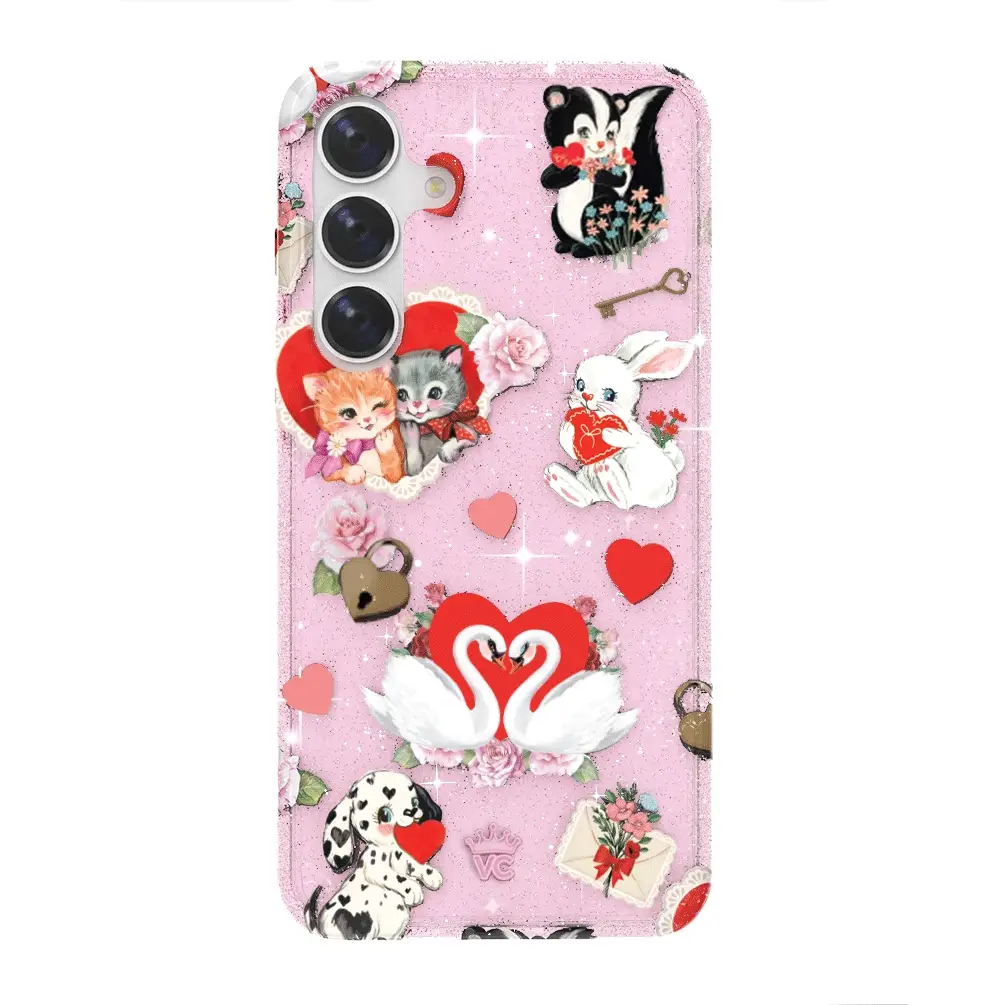 Love Letter Glitter Samsung Case - Image 2