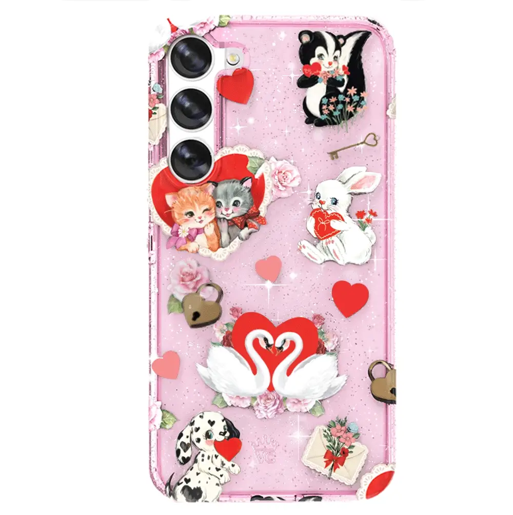 Love Letter Glitter Samsung Case - Image 5