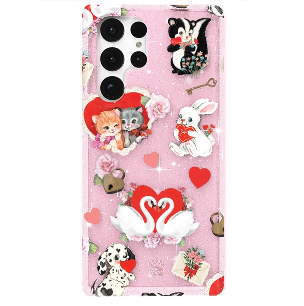 Love Letter Glitter Samsung Case - Image 6
