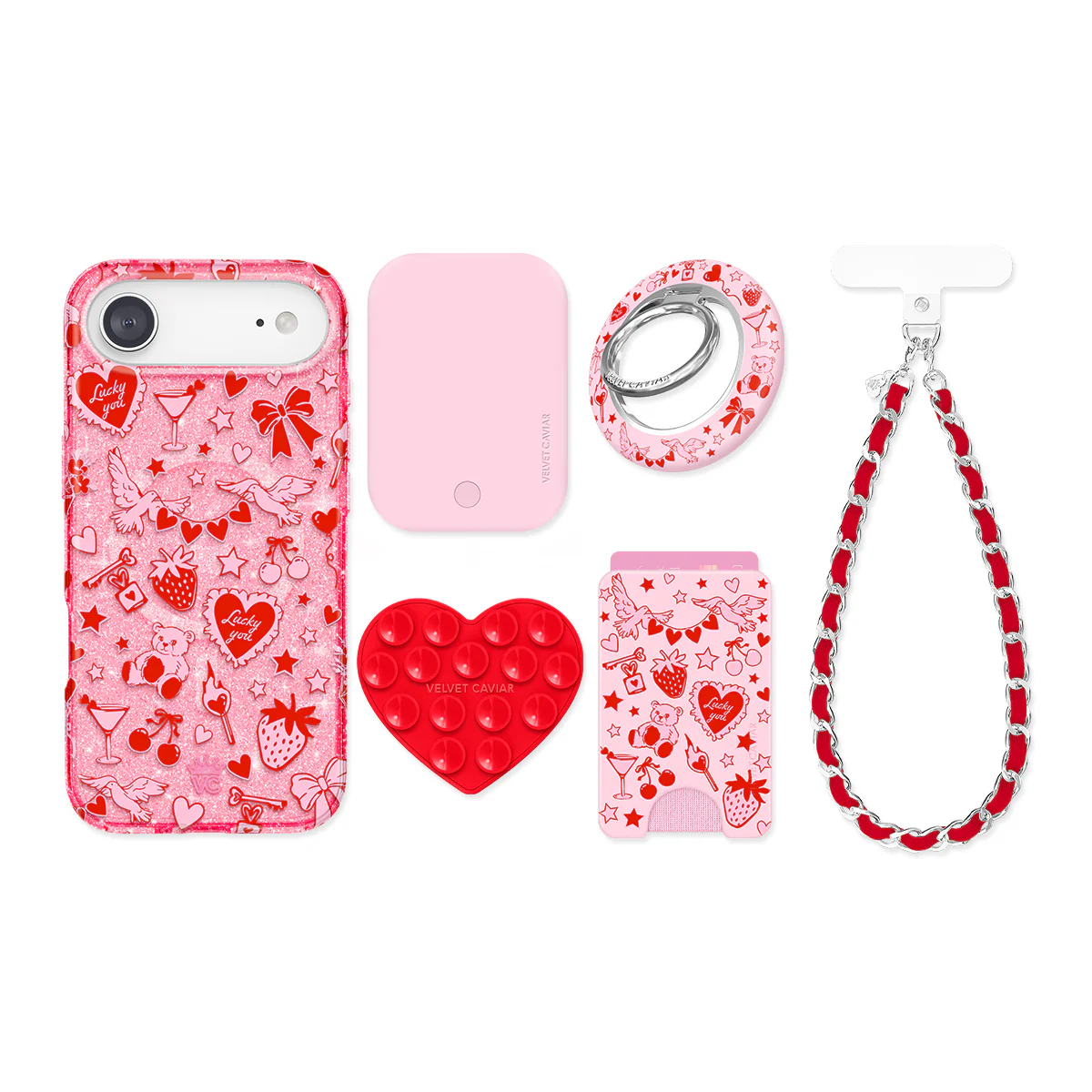 Be Mine Glitter iPhone Bundle Set - Image 16