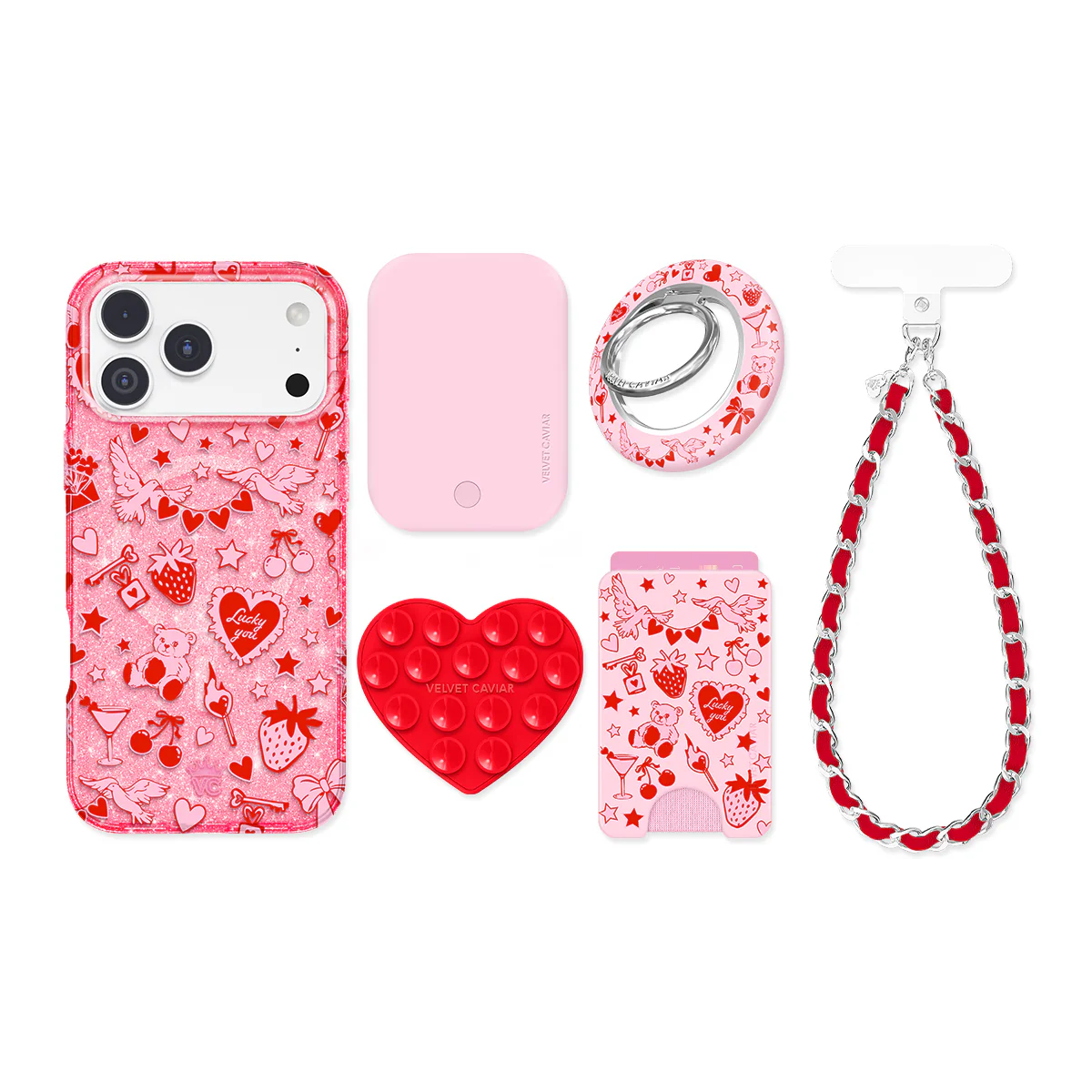 Be Mine Glitter iPhone Bundle Set - Image 17
