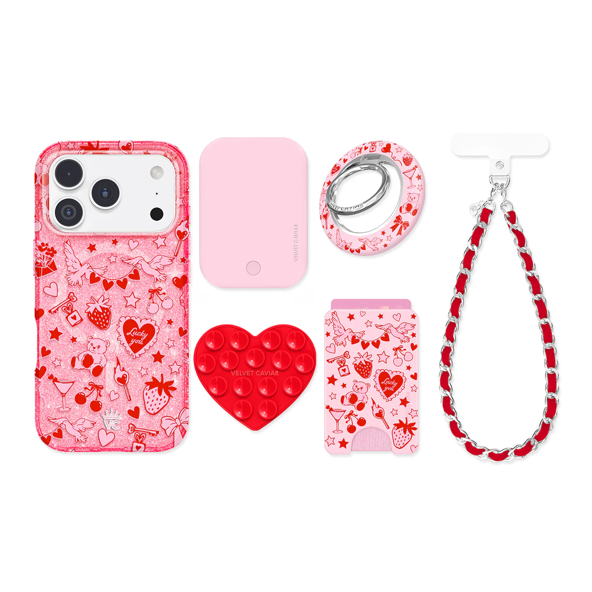 Be Mine Glitter iPhone Bundle Set - Image 18
