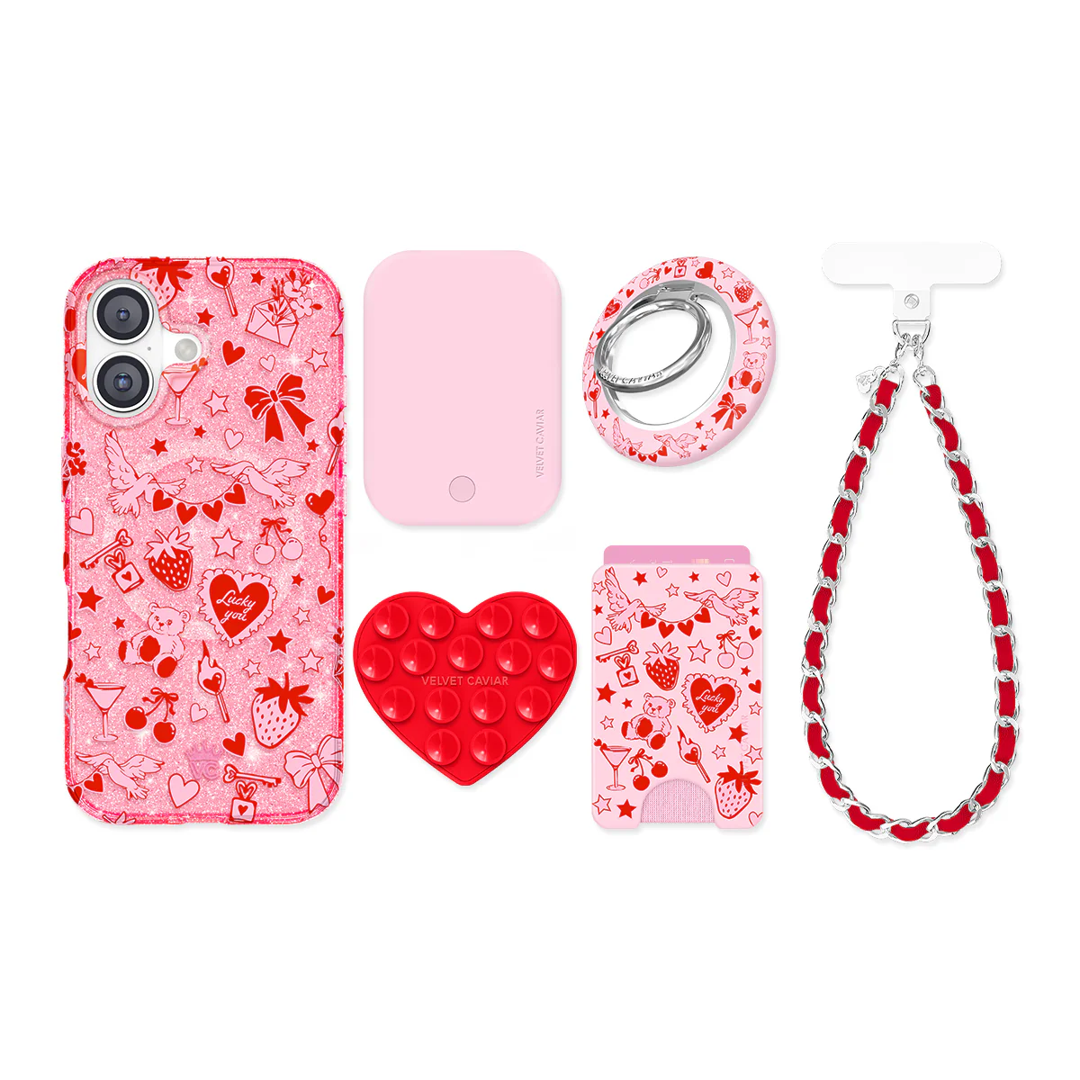 Be Mine Glitter iPhone Bundle Set - Image 19