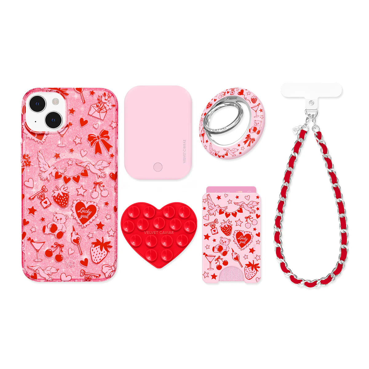 Be Mine Glitter iPhone Bundle Set - Image 4