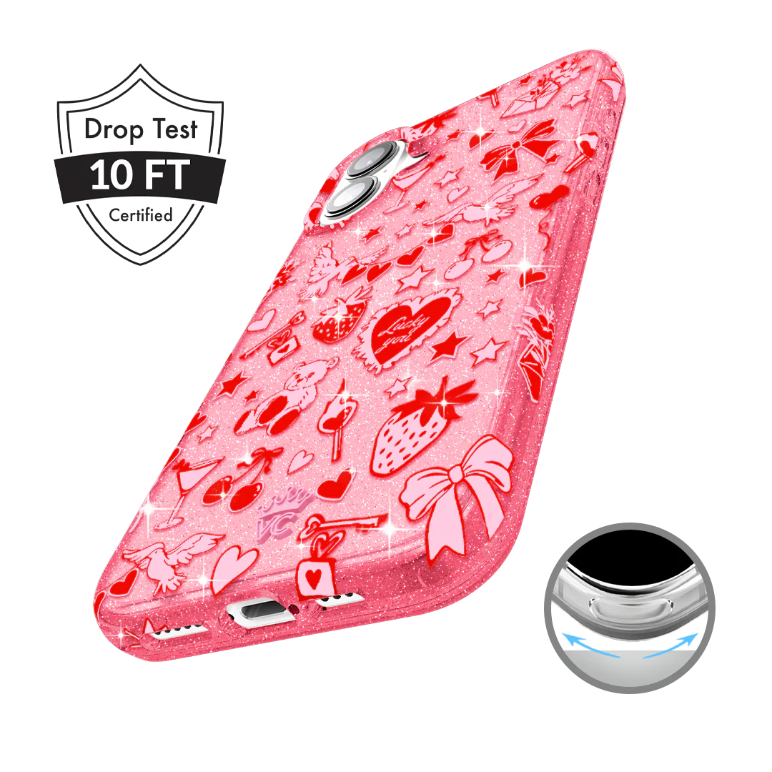 Be Mine Glitter iPhone Case - Image 19