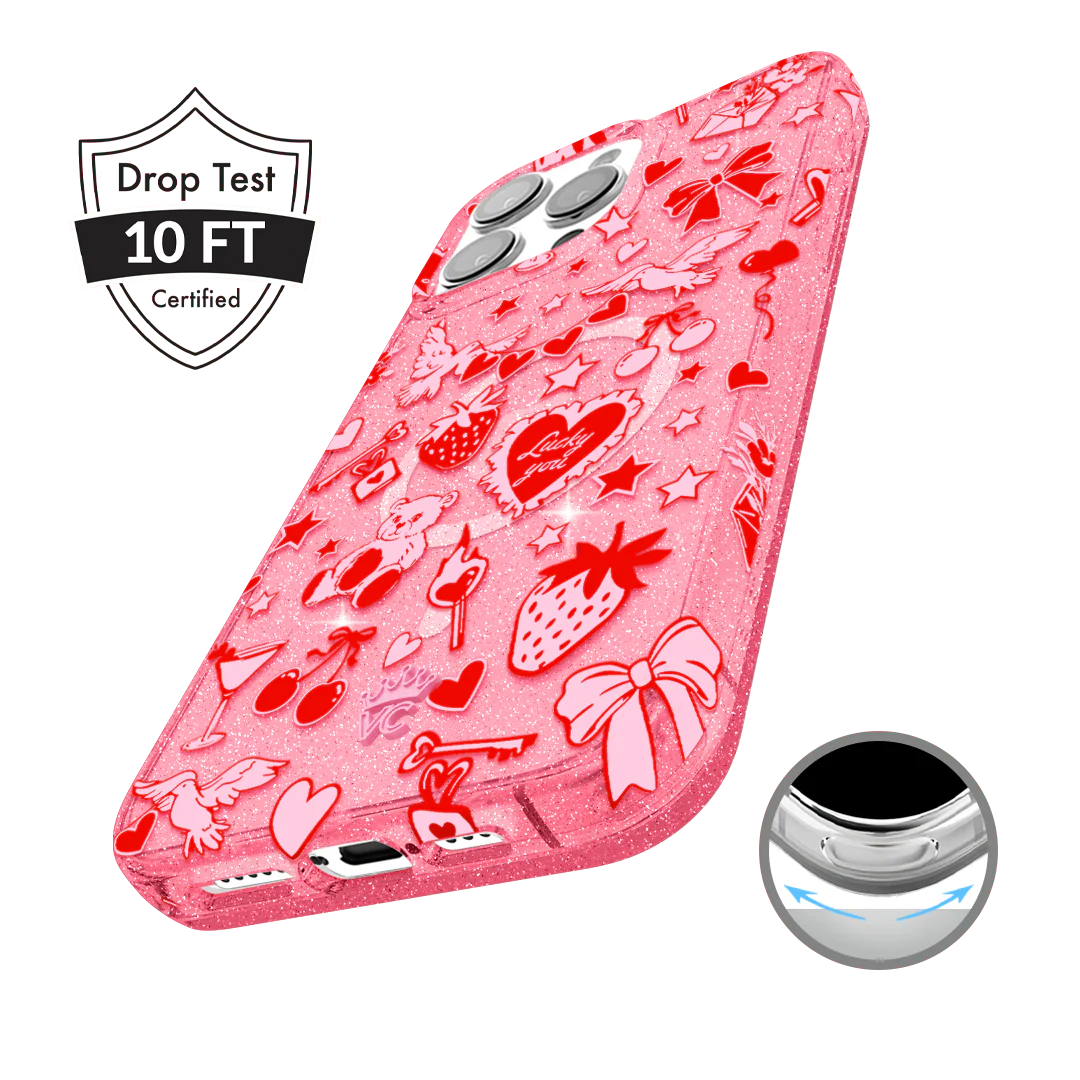 Be Mine Glitter iPhone Case - Image 24