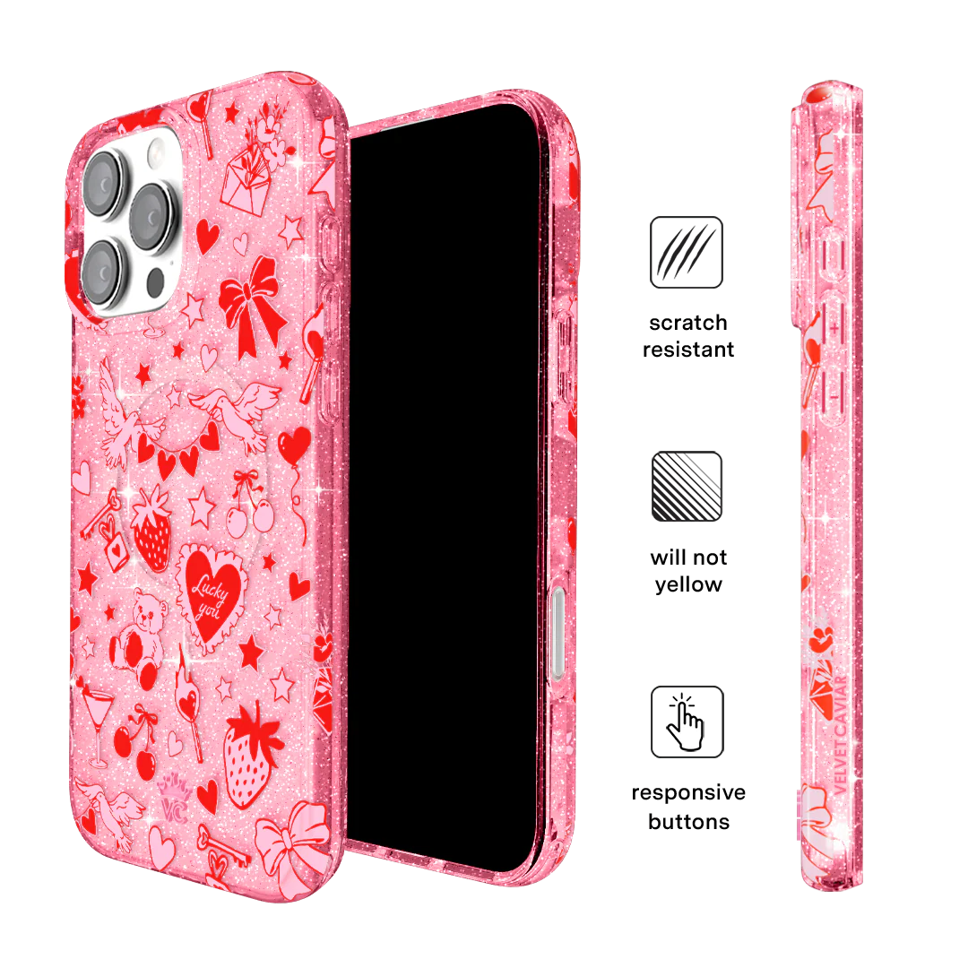 Be Mine Glitter iPhone Case - Image 5