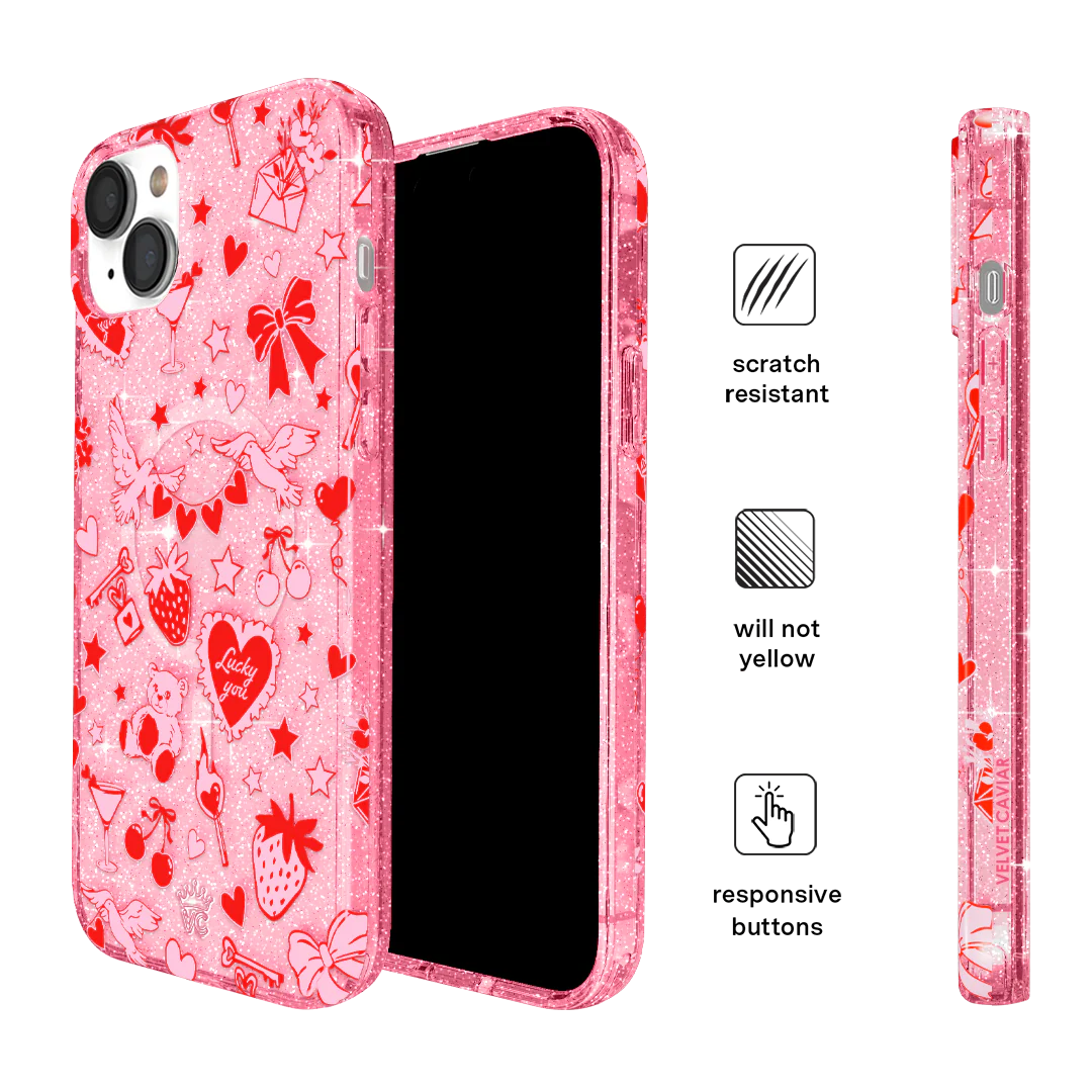 Be Mine Glitter iPhone Case - Image 55