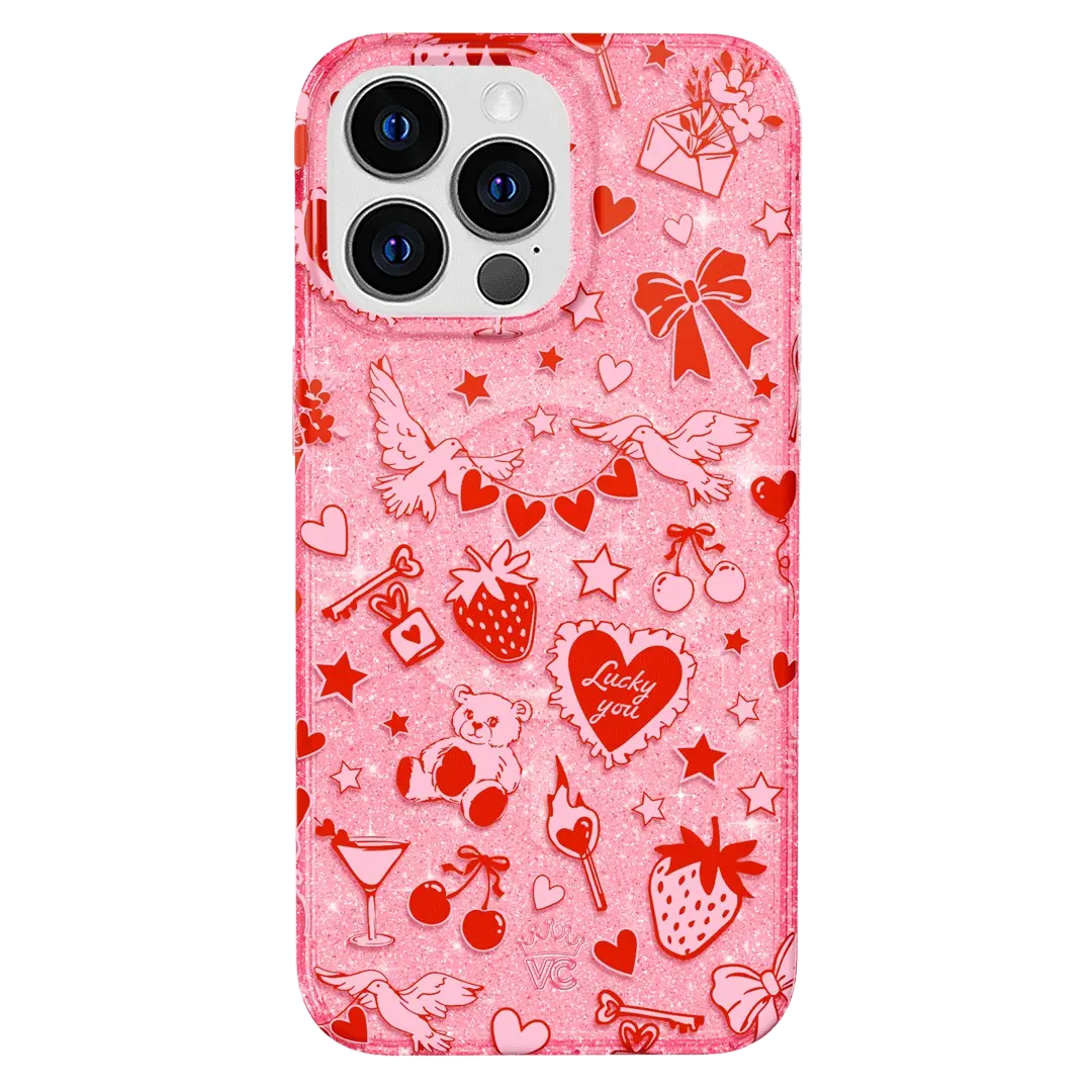 Be Mine Glitter iPhone Case - Image 61