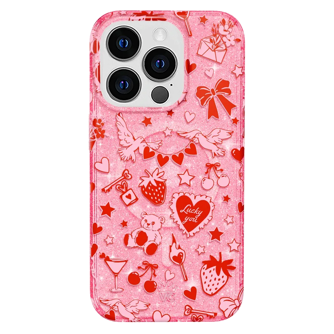 Be Mine Glitter iPhone Case - Image 66