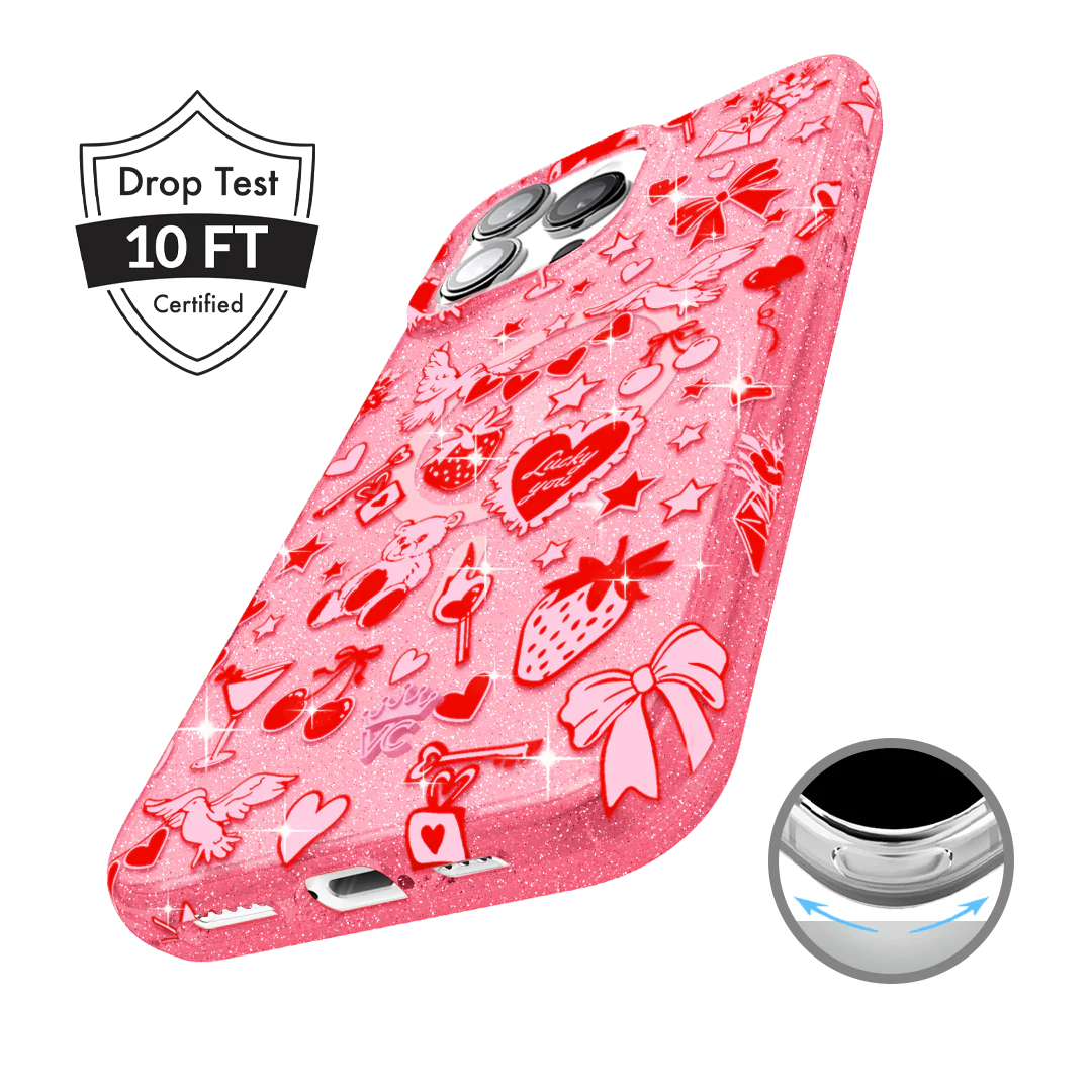 Be Mine Glitter iPhone Case - Image 8