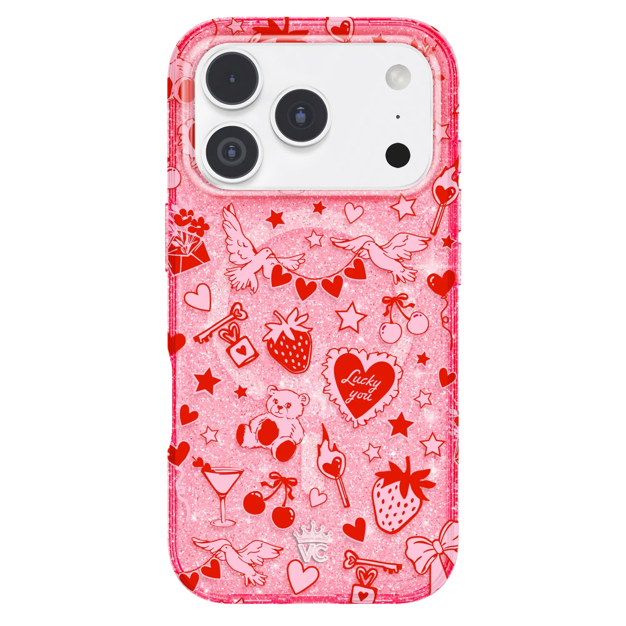 Be Mine Glitter iPhone Case - Image 81