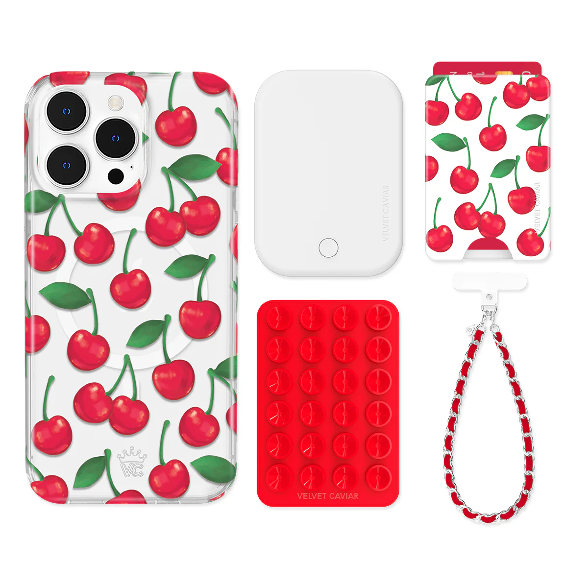Very Cherry iPhone Bundle Set - Wallet - Image 10
