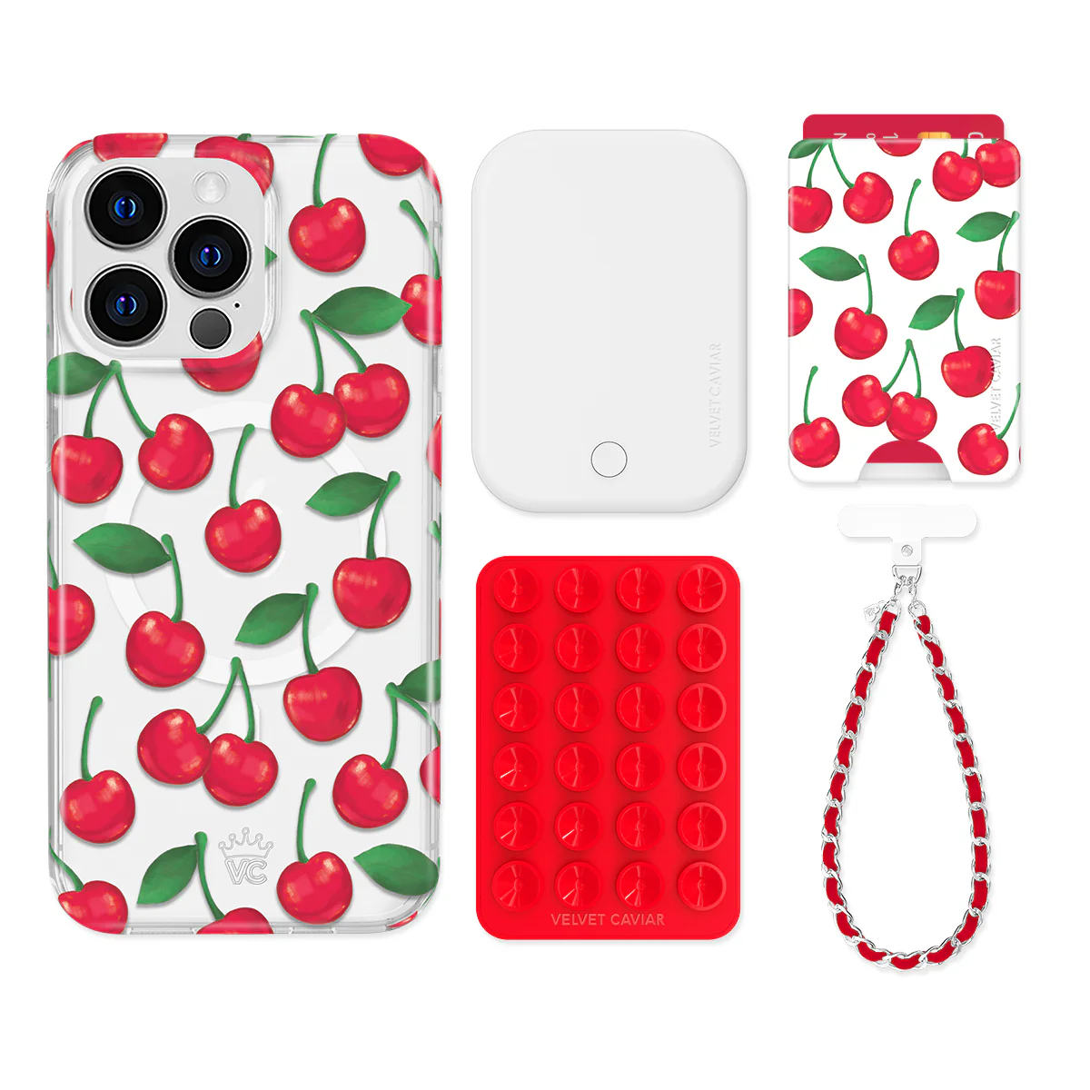 Very Cherry iPhone Bundle Set - Wallet - Image 13
