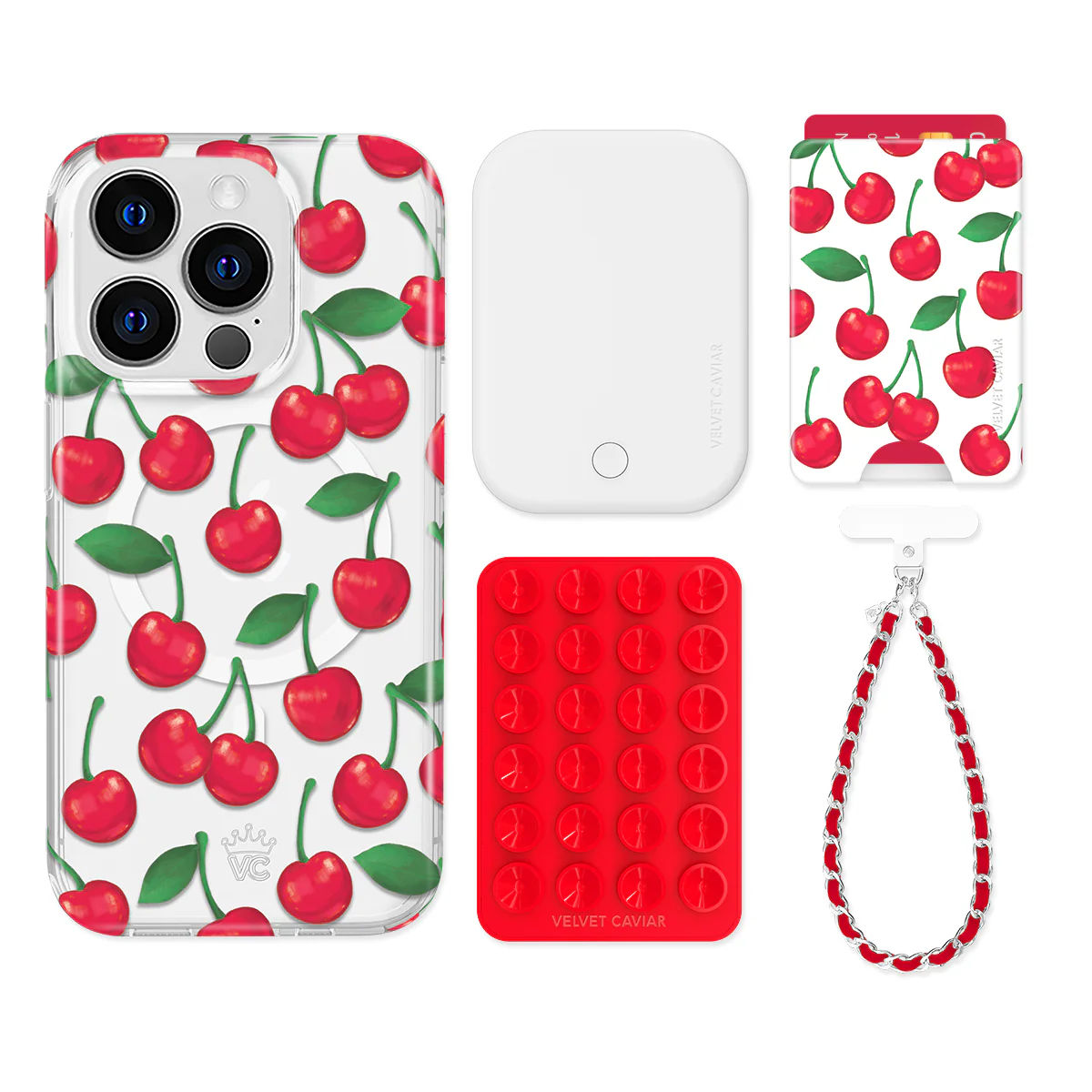 Very Cherry iPhone Bundle Set - Wallet - Image 14