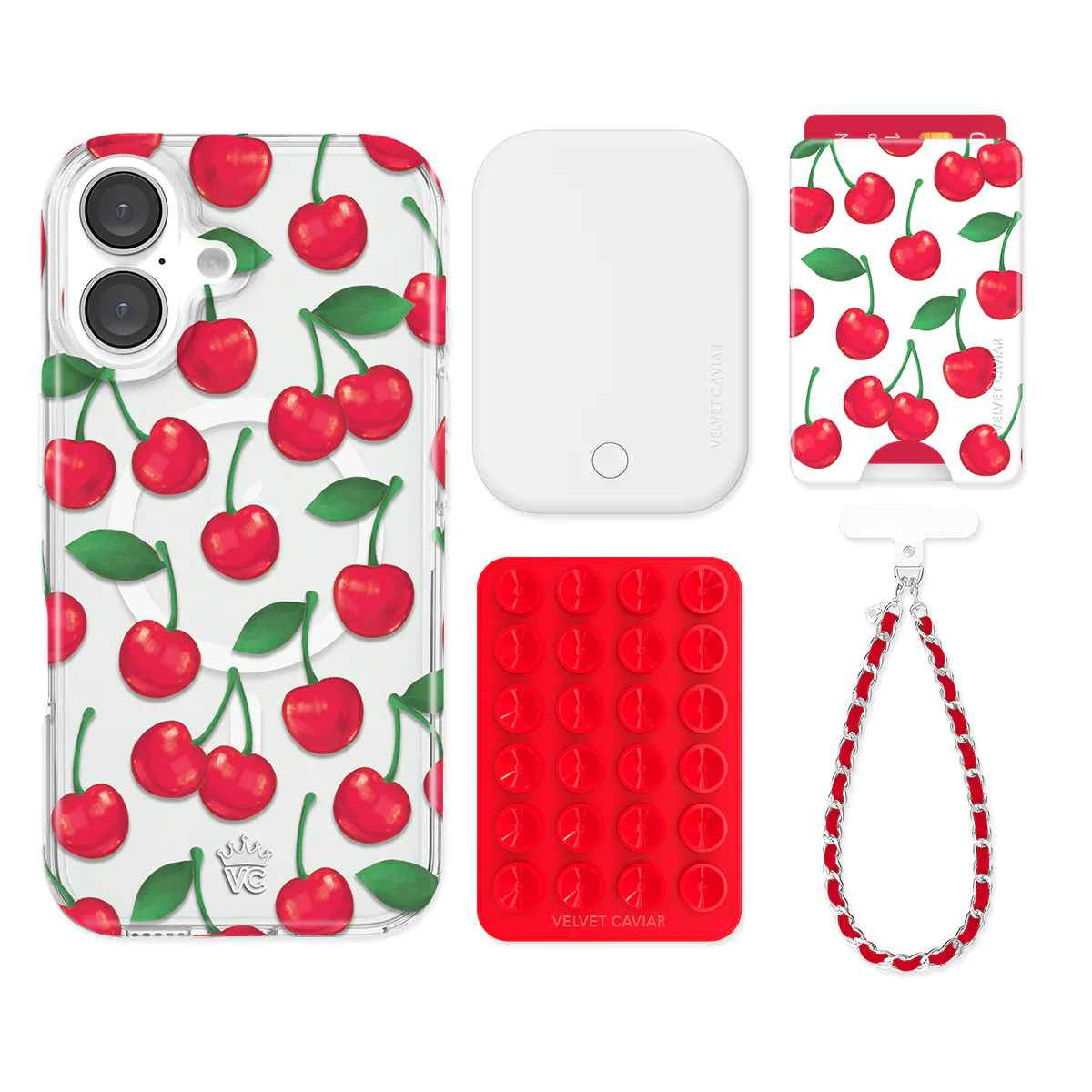Very Cherry iPhone Bundle Set - Wallet - Image 4