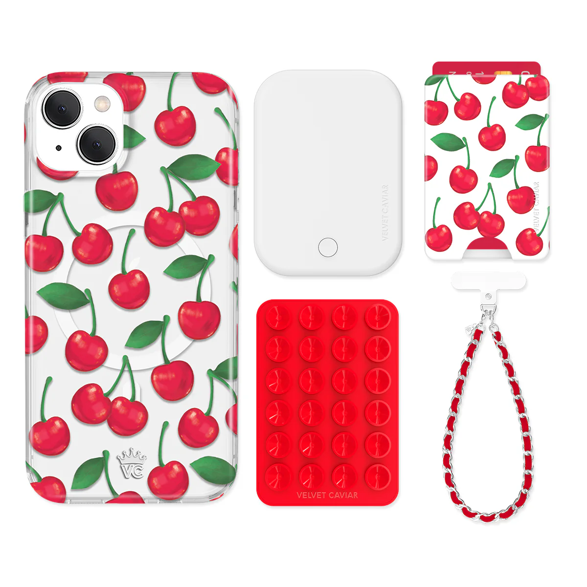 Very Cherry iPhone Bundle Set - Wallet - Image 8