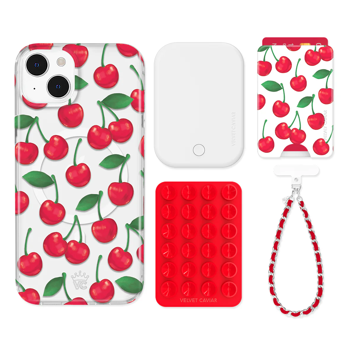Very Cherry iPhone Bundle Set - Wallet - Image 9