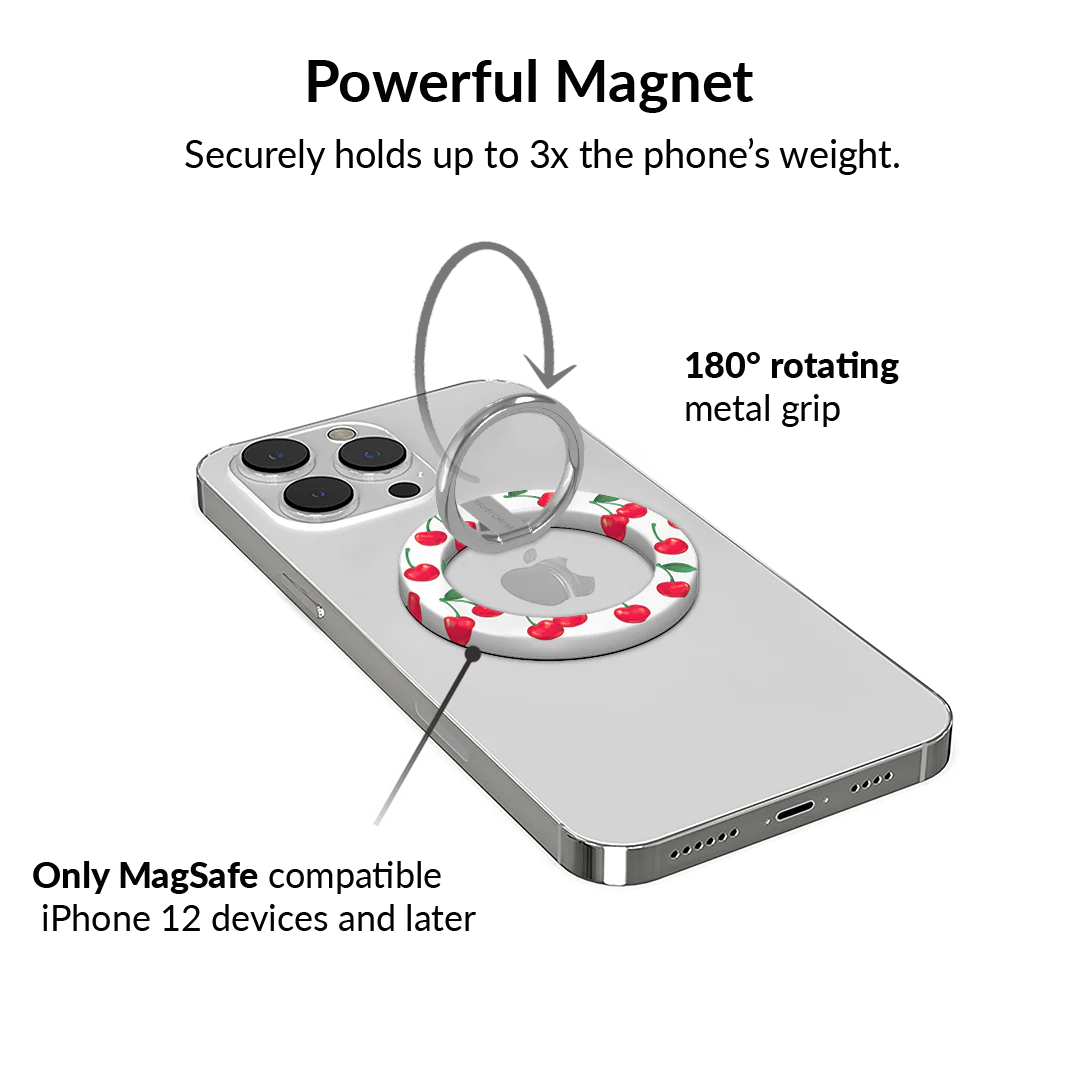 Very Cherry MagSafe Grip Ring - Image 3