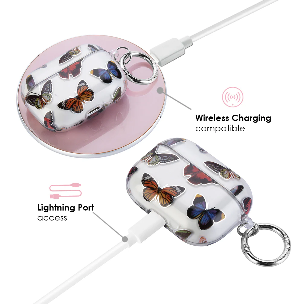 Vintage Butterfly Airpods Case - Image 8