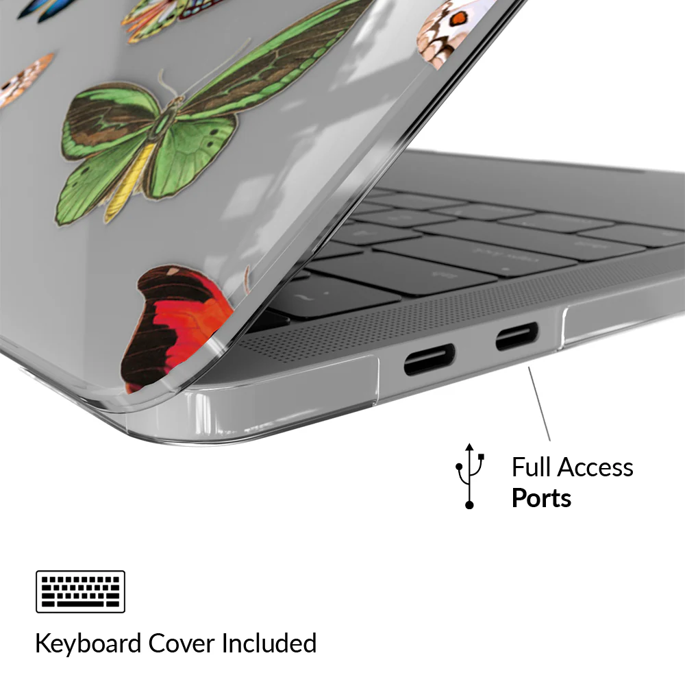 Vintage Butterfly MacBook Case - Image 5