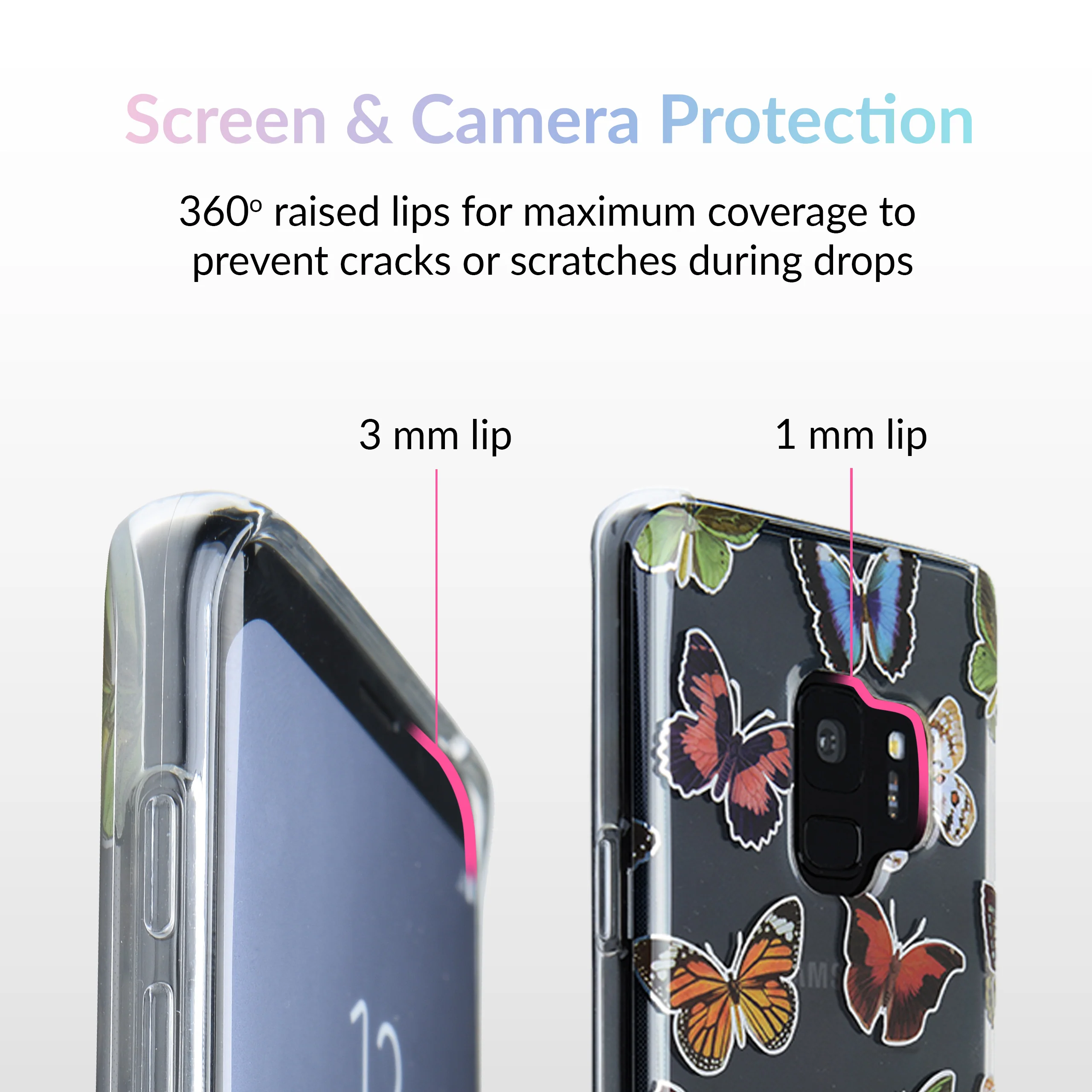 Vintage Butterfly Samsung Galaxy Clear Case - Image 10