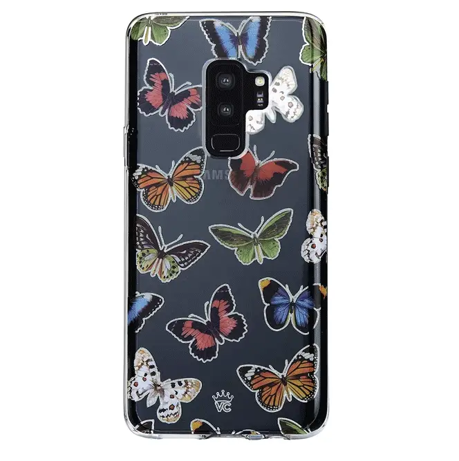 Vintage Butterfly Samsung Galaxy Clear Case - Image 13