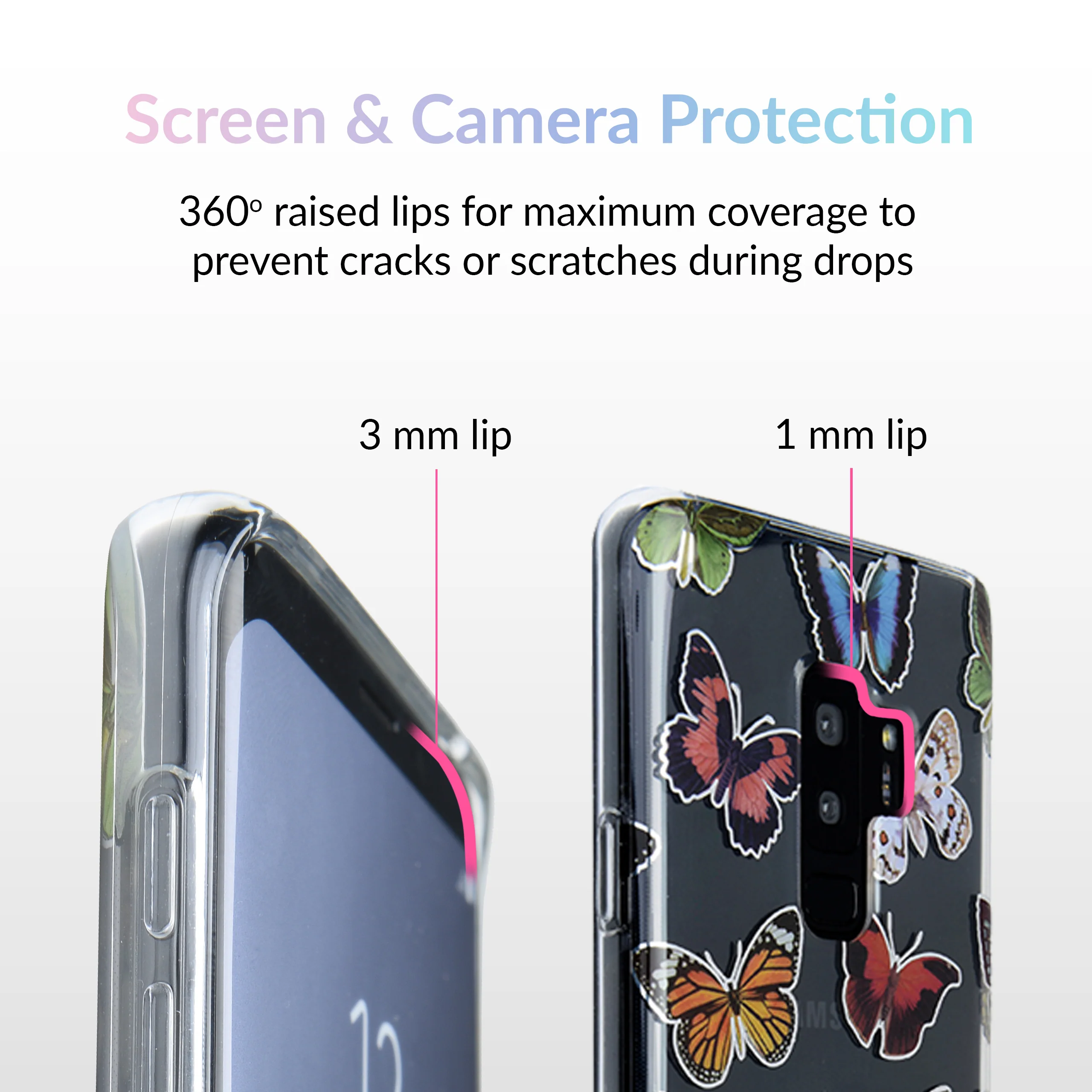 Vintage Butterfly Samsung Galaxy Clear Case - Image 14