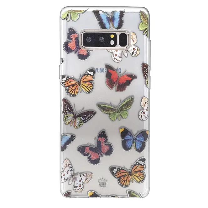 Vintage Butterfly Samsung Galaxy Clear Case - Image 17